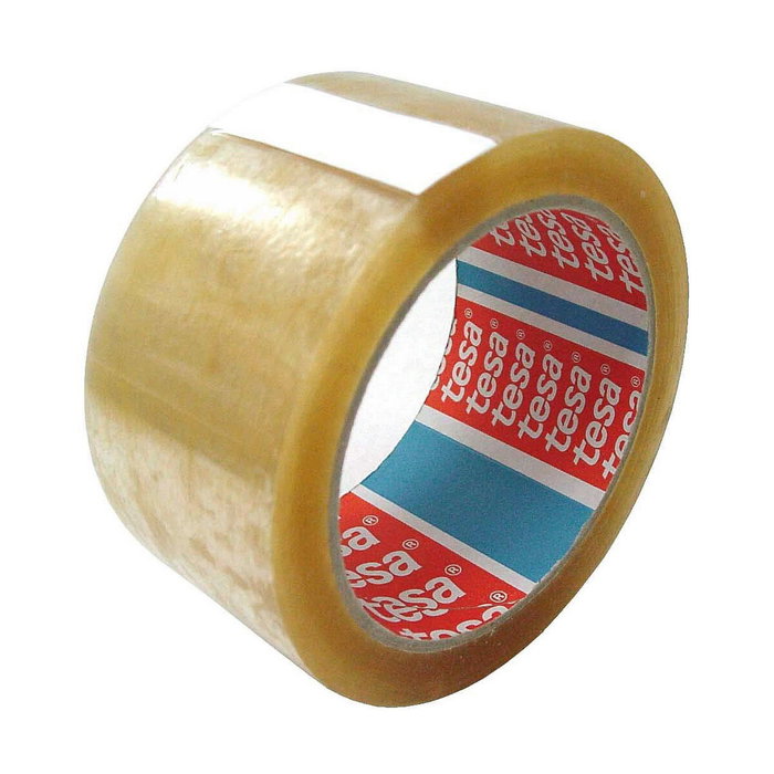 Tesa Cinta de embalar transparente 43 micras 50 mm x 66 m Tesa Cinta de embalar transparente 43 micras 50 mm x 66 m