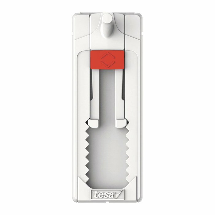 Tesa Clavo Adhesivo Ajustable para Pared Pintada y Yeso, Pack de 2