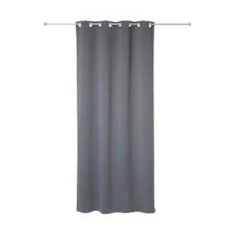 Atmosphera Cortina de ocultación gris, 2 uds, 135 x 240 cm