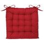 Atmosphera Cojín para Silla Estilo Galleta Color Granate 38 x 38 cm