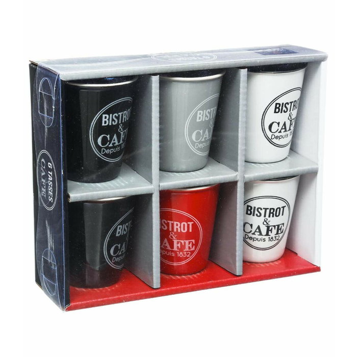 Secret Of Gourmet Tazas modelo Bistrot 110 ml, 6 uds