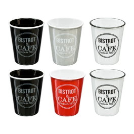 Secret Of Gourmet Tazas modelo Bistrot 110 ml, 6 uds