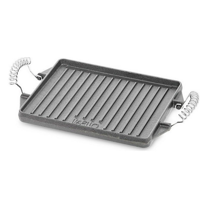 Vaello Plancha rectangular de hierro fundido 27 x 21 cm Vaello Plancha rectangular de hierro fundido 27 x 21 cm