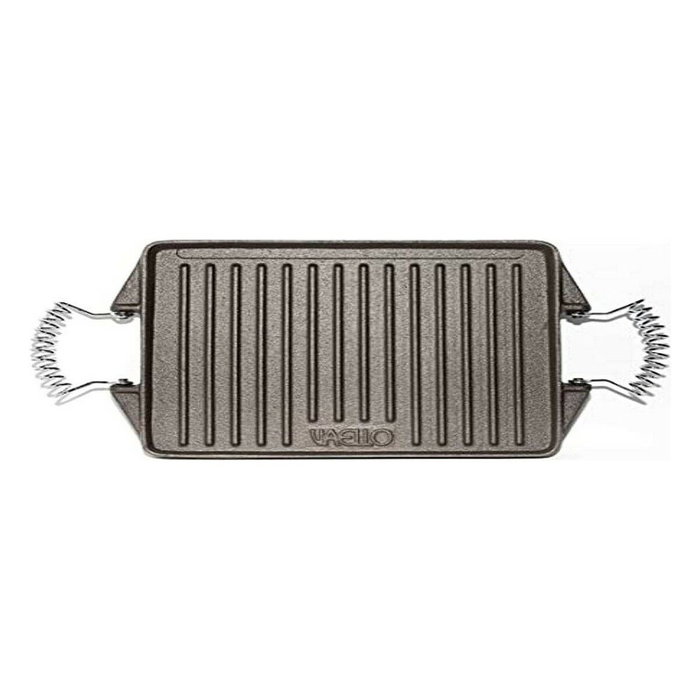 Vaello Plancha rectangular de hierro fundido 27 x 21 cm Vaello Plancha rectangular de hierro fundido 27 x 21 cm