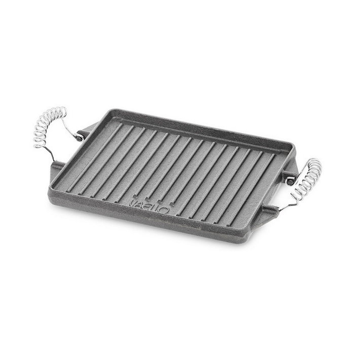 Vaello Plancha rectangular de hierro fundido 47 x 27 cm Vaello Plancha rectangular de hierro fundido 47 x 27 cm