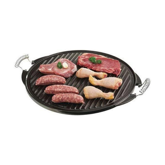 Vaello Plancha redonda de hierro esmaltado de 32 cm Vaello Plancha redonda de hierro esmaltado de 32 cm