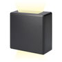 Edm Aplique LED cuadrado con 2 proyecciones 3W 237 lm 4000K luz día
