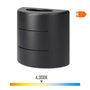 Edm Aplique LED Ovalado con Rayas 6W 516lm 4000K