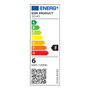 Edm Aplique LED Ovalado con Rayas 6W 516lm 4000K
