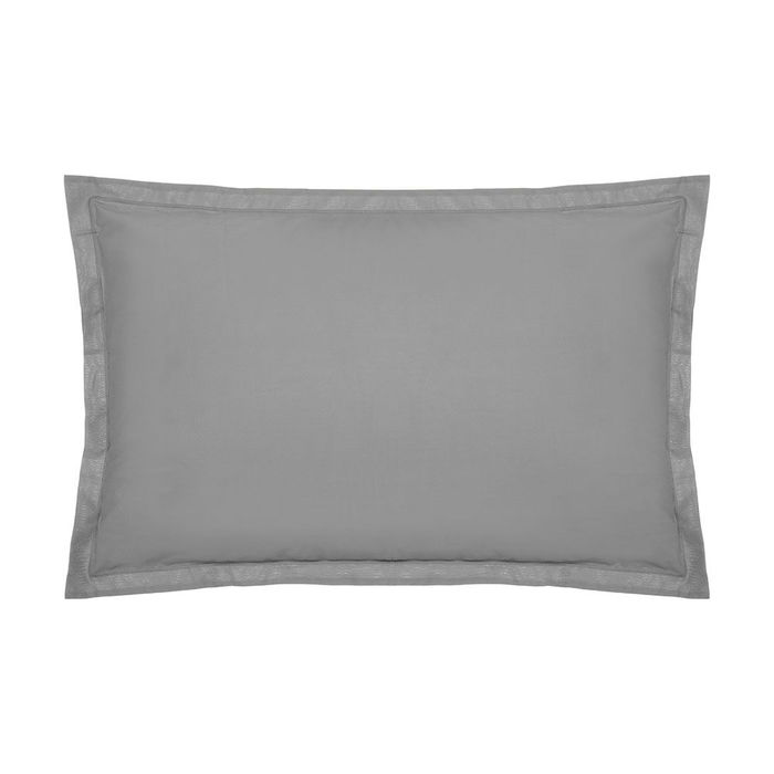 Atmosphera Funda de Almohada 70 x 50 cm Algodón Gris Atmosphera Funda de Almohada 70 x 50 cm Algodón Gris