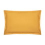 Atmosphera Funda de almohada de algodón color mostaza 70 x 50 cm
