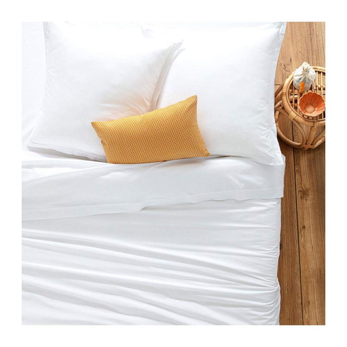 Atmosphera Funda de almohada de algodón blanco 70 x 50 cm Atmosphera Funda de almohada de algodón blanco 70 x 50 cm