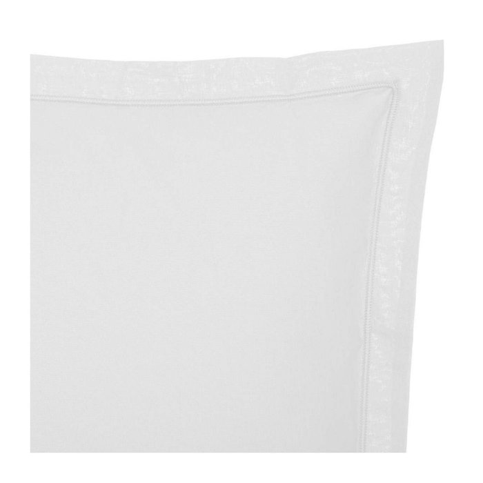 Atmosphera Funda de almohada de algodón blanco 70 x 50 cm Atmosphera Funda de almohada de algodón blanco 70 x 50 cm