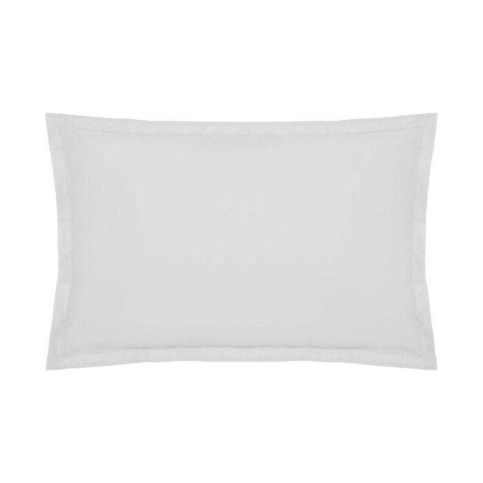 Atmosphera Funda de almohada de algodón blanco 70 x 50 cm Atmosphera Funda de almohada de algodón blanco 70 x 50 cm