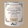 Bruguer Pintura a la Tiza Chalky Finish Muebles Marrón Yute 750 ml Acabado Mate Vintage