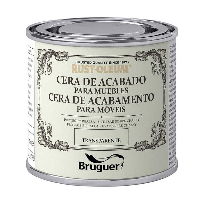 Bruguer Rust-oleum Chalky Finish Cera para Muebles Transparente 125 ml