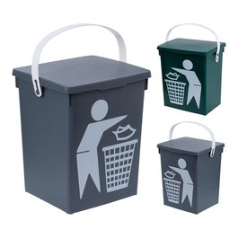 5Five Papelera 5 L Colores Surtidos 19.5 x 17 x 23.5 cm