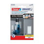 Tesa Tiras de cierre extrafuerte blanco 50 mm x 10 cm, 2 pares