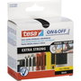 Tesa Cinta de Cierre Extrafuerte On & Off 1m x 50mm Negro 55229