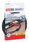 Tesa Cinta de Velcro On&Off para Agrupar Cables Negro 5 m x 10 mm