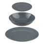 Secret Of Gourmet Vajilla 18 piezas Cerámica Gris