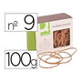 Q-connect Gomillas elásticas Nº 9 90 x 2 mm 100 g