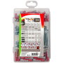 Fischer Tacos duopower 6/8 + tornillos, maletín 160 uds