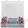Fischer Tacos duopower 6/8 + tornillos, maletín 160 uds