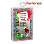 Fischer Tacos duopower 6/8 + tornillos, maletín 160 uds
