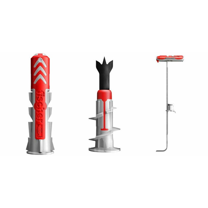 Fischer Maletín de Tacos Duoline DP6/8, DB, DT10 con Tornillos de 90 uds