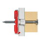 Fischer Taco duo tec 10 sk con tornillos (Blíster 2 unidades)