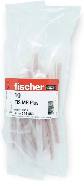 Fischer Boquillas mezcladora mr plus, 10 uds