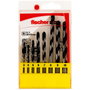Fischer Juego de 8 Brocas de Percusión con Punta de Carburo (ø3-10 mm) inevitable