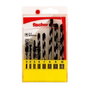 Fischer Juego de 8 Brocas de Percusión para Hormigón, Piedra y Mampostería, Diámetros 3, 4, 5, 6, 7, 8, 9, 10 mm con Punta de Carburo