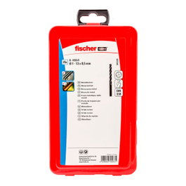 Fischer Juego de 25 Brocas para Metal HSS-R DIN 338 ø1,0 - ø13,00 mm