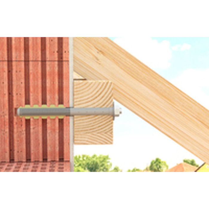 Fischer Taco químico con tamiz de plástico 20 x 85 k, pack de 20 uds