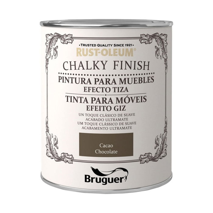 Bruguer Rust-oleum Chalky Finish Cacao 750 ml