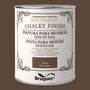 Bruguer Pintura a la Tiza Chalky Finish Cacao 750 ml Acabado Mate Vintage Multisuperficie
