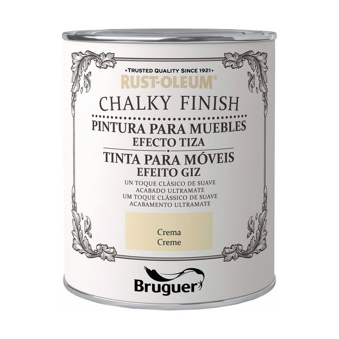 Bruguer Rust-oleum chalky finish muebles crema 750 ml Bruguer Rust-oleum chalky finish muebles crema 750 ml