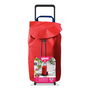 Gimi Carro de la compra Tris Urban Rojo 52L XXL Carga Max 30kg Carrito Escaleras