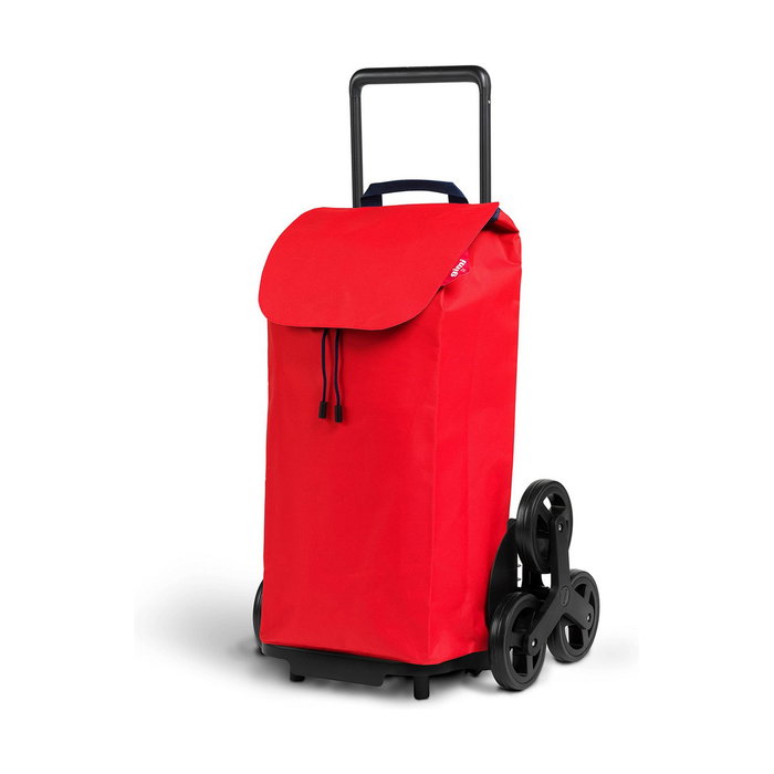 Gimi Carro de la compra Tris Urban Rojo 52l