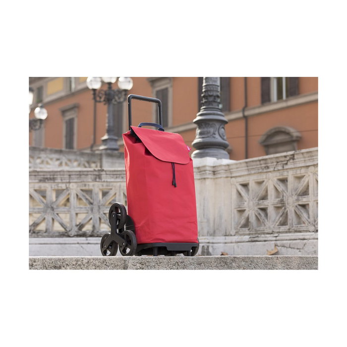 Gimi Carro de la compra Tris Urban Rojo 52l