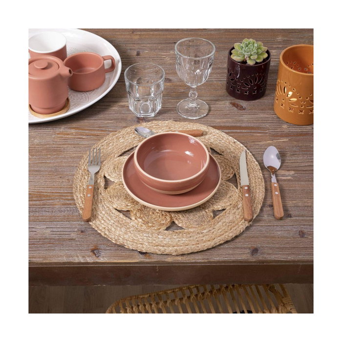 Secret Of Gourmet Mantel individual de yute calado ø38 cm