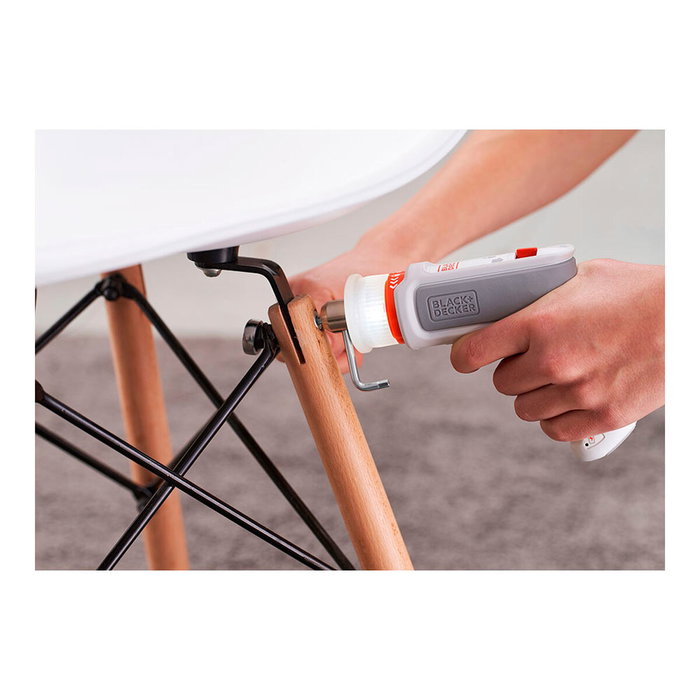 Black+Decker Kit de atornillador recargable 3,6V hexdriver