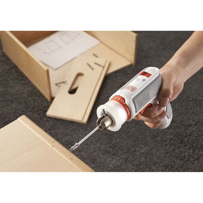 Black+Decker Kit de atornillador recargable 3,6V hexdriver