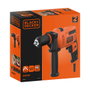 Black+Decker Taladro percutor 500W con cable de 2 m