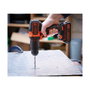 Black+Decker BDCHD18KB-QW Taladro percutor 18V con 2 baterías de 1,5Ah