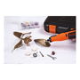 Black+Decker Multi-herramienta Rotativa BCRT8IK-XJ 7.2V Inalámbrica con 53 Accesorios y Velocidad Variable