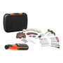 Black+Decker Multi-herramienta Rotativa BCRT8IK-XJ 7.2V Inalámbrica con 53 Accesorios y Velocidad Variable