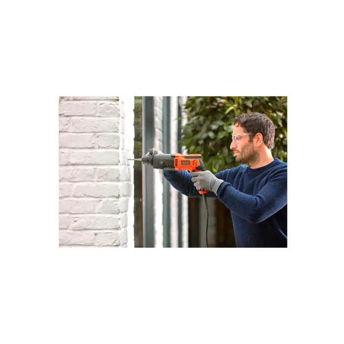 Black+Decker Martillo percutor SDS-Plus 650W